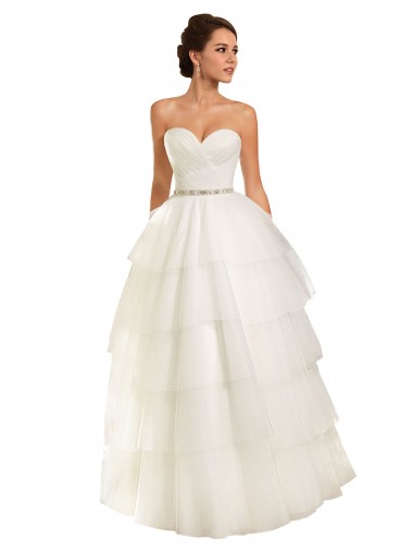Outlet Ivoire Princesse Tulle Robes de mariée